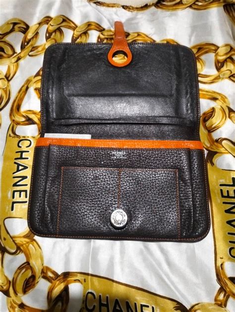 Luxury designer Hermes Dogon wallets 